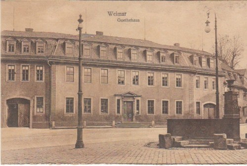 Weimar goethe haus ngl b4477 - ngl,