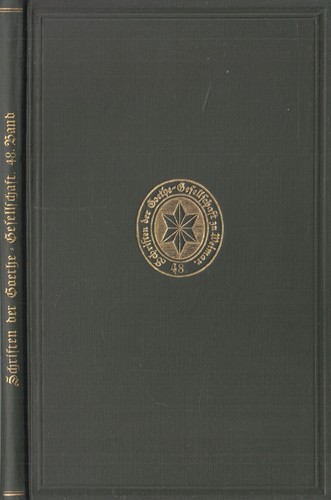 Buch schriften der - schriften,