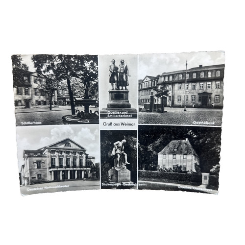 Postkarte weimar mehrbild - weimar,