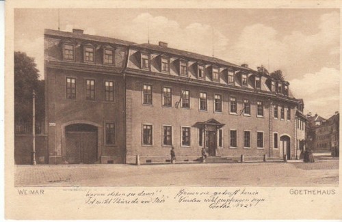 Weimar goethe haus mit - weimar, goethe-haus