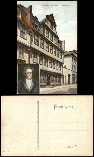 Ansichtskarte frankfurt - ansichtskarte,