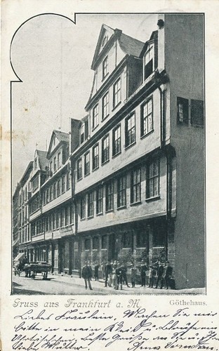 Frankfurt goethehaus - a.m.,