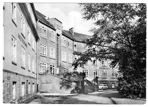 Bad wilsnack goethehaus - ak,,