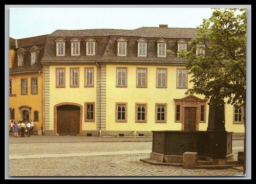Ansichtskarte weimar ddr - ddr, /