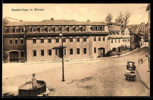 Weimar ansichtskarte - weimar,,