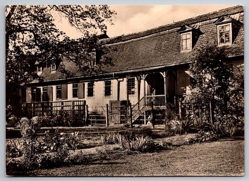 Postkarte weimar goethehaus - postkarte,