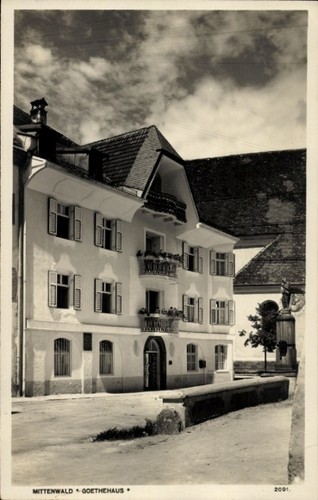 Mittenwald oberbayern - ak,
