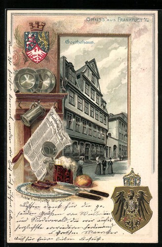 Passepartout-Lithographie