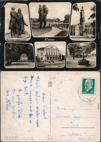 Weimar goethe schiller - weimar, goethe-schiller