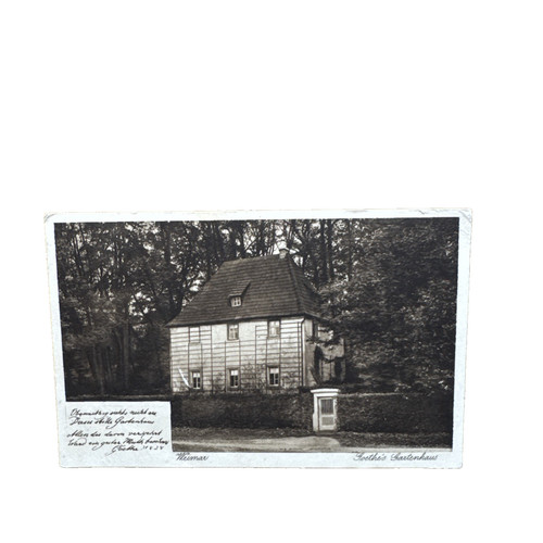 Ansichtskarte postkarte weimar - postkarte,