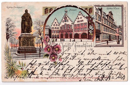 Frankfurt 1901 schnee - 1901:,