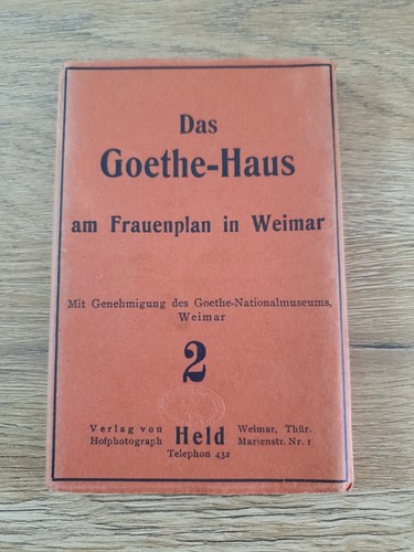 1910 postkarten leporello - um, 1910: