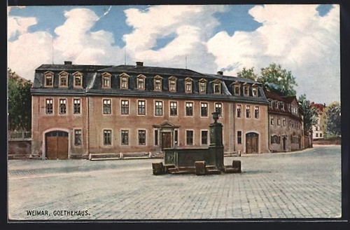Ansichtskarte weimar thür - /,
