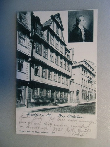 Ansichtskarte frankfurt - ansichtskarte,
