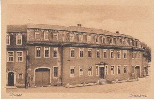 Weimar das goethe haus ngl - weimar, goethe-haus
