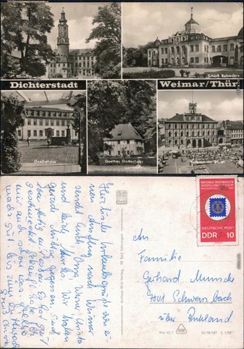 Weimar schloß - weimar,