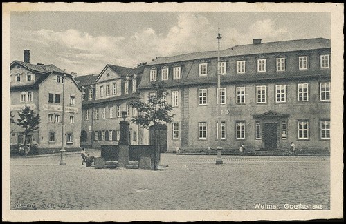 Weimar goethehaus gl1940 - goethehaus,