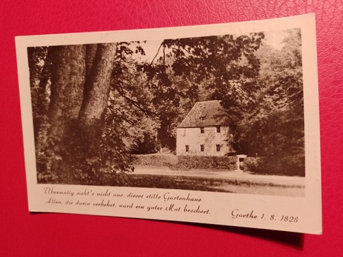 Weimar 1954 goethes - weimar,