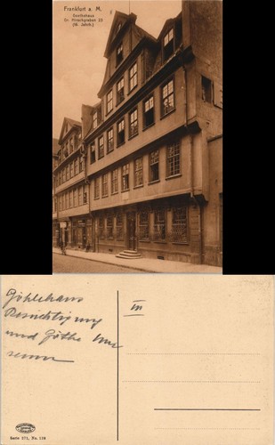Frankfurt main goethehaus - frankfurt,