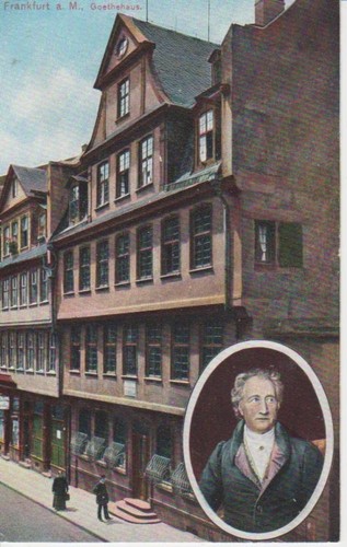 Frankfurt main goethehaus - am,