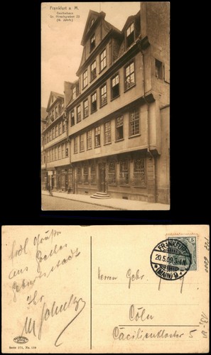 Frankfurt main goethehaus - frankfurt,