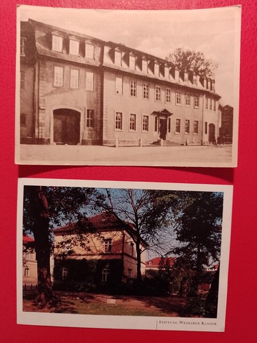 Konvolut weimar liszthaus - 2x, weimar.