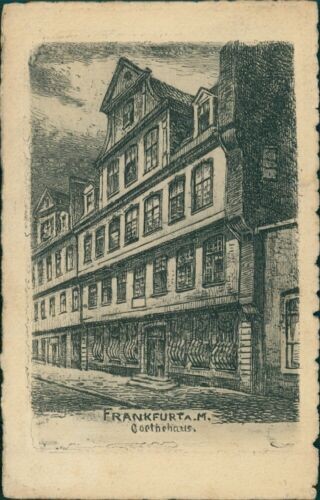 Ansichtskarte frankfurt m - ansichtskarte,