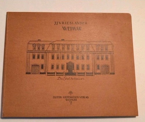 Weimar das goethehaus von - goethehaus,