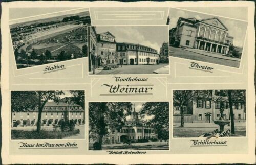 Ansichtskarte weimar - ansichtskarte,