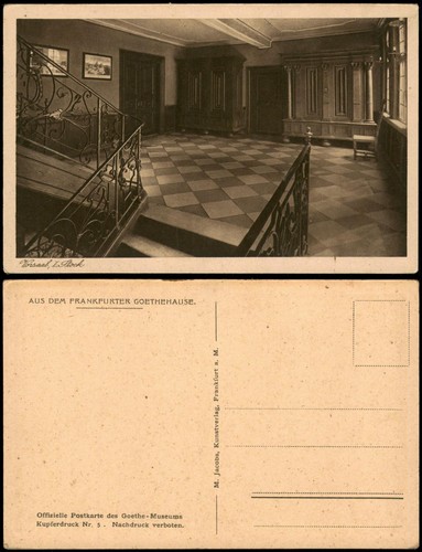 Frankfurt main goethehaus - am,
