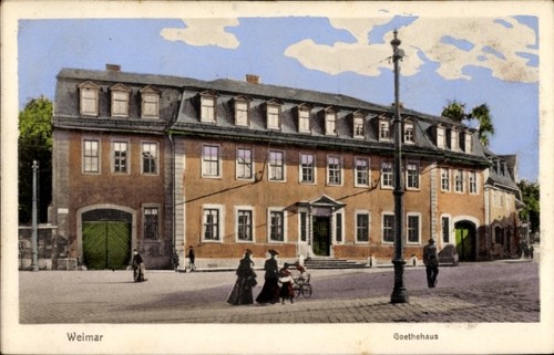 Weimar thüringen - ak, in