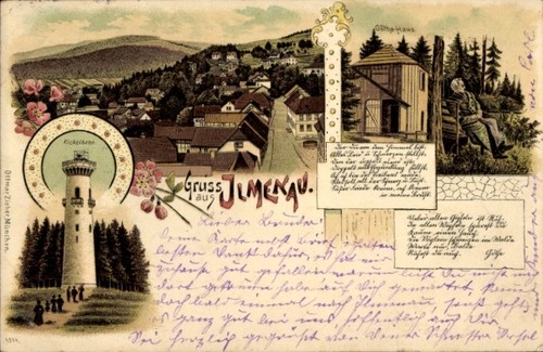 Litho ilmenau thüringen - ilmenau,