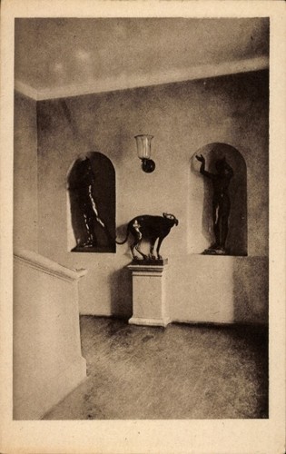 Weimar treppenflur im - ak,