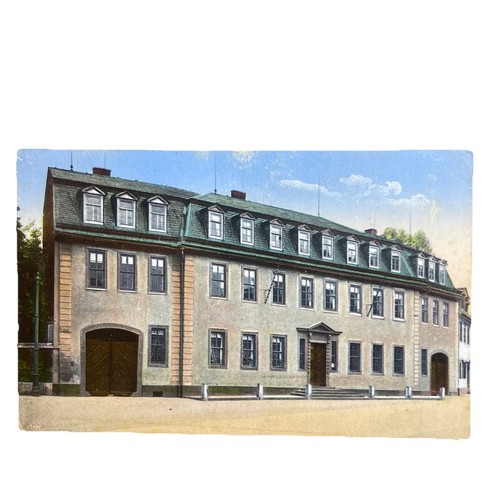 Postkarte weimar goethehaus - postkarte,