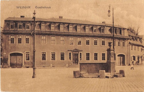 Weimar goethehaus gl1916 - goethehaus,