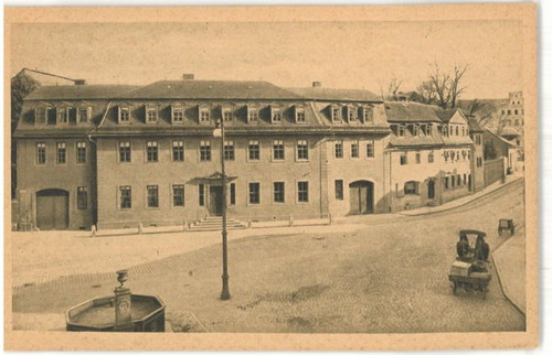 Ansichtskarte weimar blick - ansichtskarte,