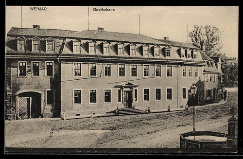 Weimar goethehaus mit - weimar,,