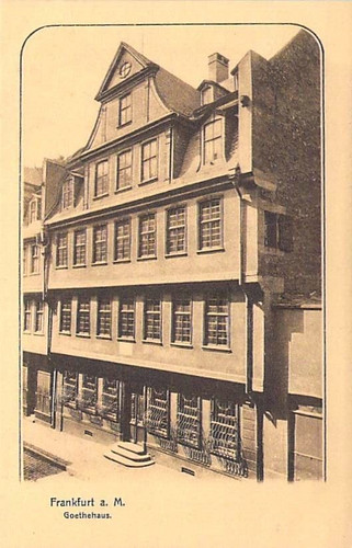 Frankfurt main hirschgraben - ak,