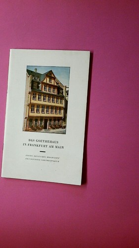 210646 das goethehaus - das, in