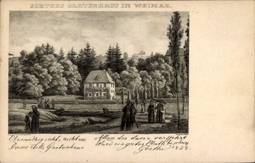 Weimar thüringen - ak,