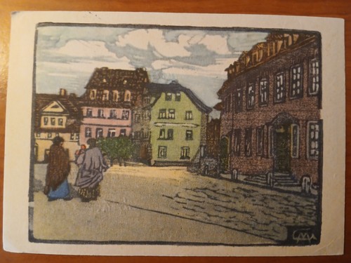 Postkarte 3474 gelaufen