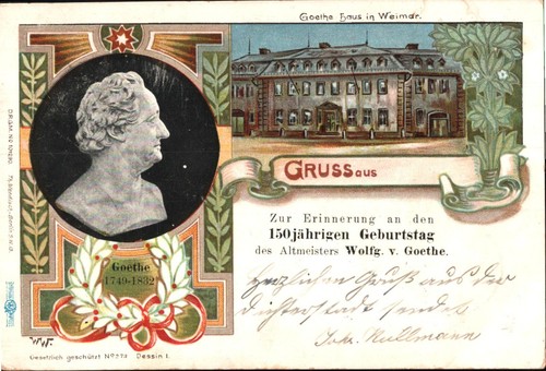 Goethe haus weimar zur - haus, ,zur