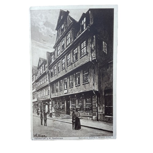 Postkarte frankfurt main - ak, am