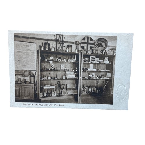 Postkarte weimar goethehaus - ak,